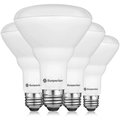 Sunperian BR30 LED Flood Light Bulbs 8.5W (65W Equivalent) 800LM Dimmable E26 Base 4-Pack SP34013-4PK